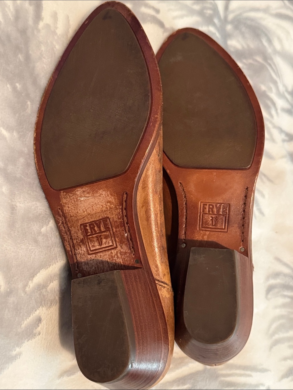 FRYE Leather Venetian Loafers - Picture 10 of 12